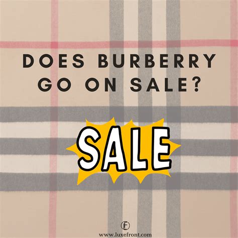 does burberry go on sale|burberry discount outlet online.